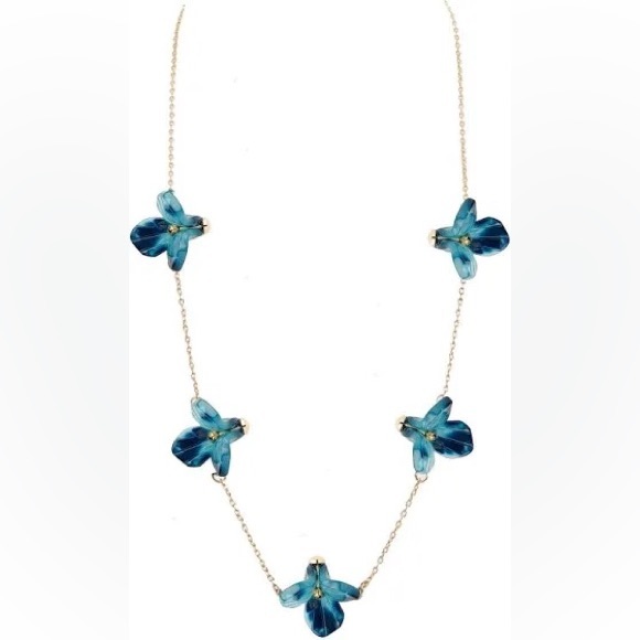 Lele Sadoughi Jewelry - Lele Sadoughi Trillium Station Necklace NWT